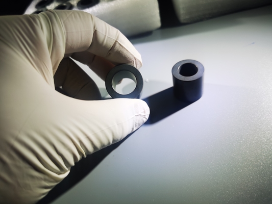 Poles Silinder Berongga Silikon Karbida Wafer Keramik Elemen Optik SiC