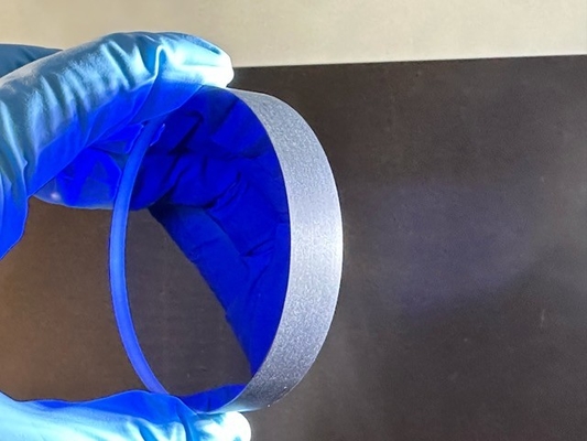 Perhiasan Batu Permata Kristal Biru Sapphire Glass Windows Lens Watch Case