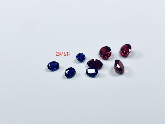 Batu Permata Sintetis Biru Royal Ruby Sapphire Gems