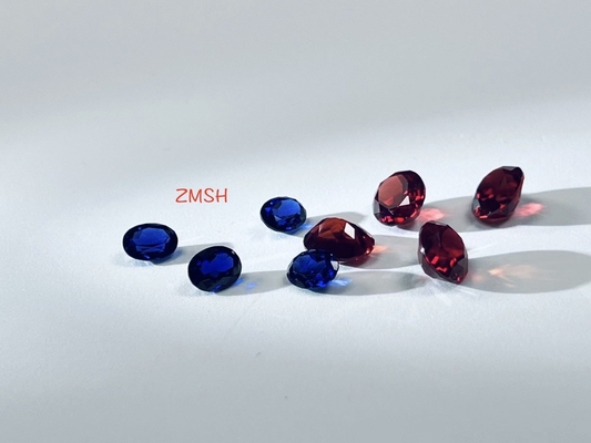 Batu Permata Sintetis Biru Royal Ruby Sapphire Gems