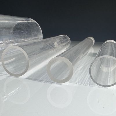Sapphire single crystal tube Al2O3 rods ribbons untuk aplikasi tekanan tinggi