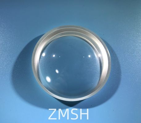 Single Crystal Al2O3 Sapphire Domes Impact UV Resistance Sapphire Hemisphere Jendela