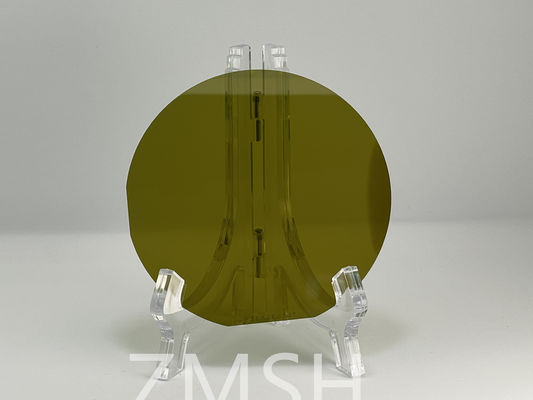 Semi Insulating 3 Inch Silicon Carbide Wafer 4H N-Type CVD Orientasi 4.0°±0.5°
