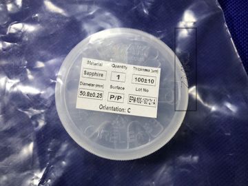 Ultra Tipis Safir wafer jendela safir Substrat 100um 0.1mm Tebal 2 3 4 inci Dua Sisi Wafer Dipoles