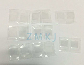 5x5 / 10x10 Mm Gallium Nitride Wafer HVPE Standing Chip Template Industri Gratis
