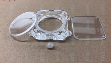 30-50mm Transparan Sapphire Crystal Watch Case Plat Untuk Jam Tangan Optical Kaca