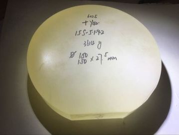 Y-42 ° LT Lithium Tantalate LiTaO3 Kristal, Fe + Doped 300um Wafer Substrat Untuk Melihat Optik