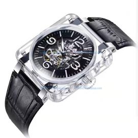 Case Transparan Sapphire Crystal Watch Case Al2O3 Single Crystal Hardness 9.0