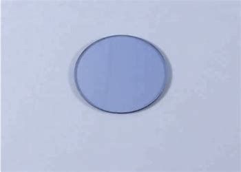Al2o3 Synthetic Ruby Colored Titanium Doped Sapphire Untuk Kaca Safir Biru Optik Jendela Safir Biru