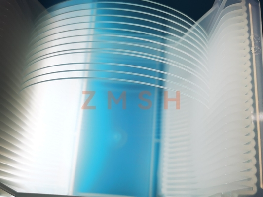 DSP 8 inch 6 inch Dia200mm monocrystalline Al2O3 Substrat Safir Perdana Wafer safir wafer jendela safir