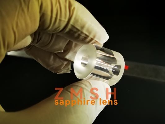 Tabung Kaca Safir Monokristalin Al2O3 Transparan Dipoles