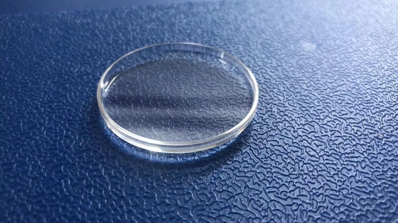 39/40/45mm Sapphire Crystal Watch Wajah Sisi Ganda Dipoles Mikroskop Slide