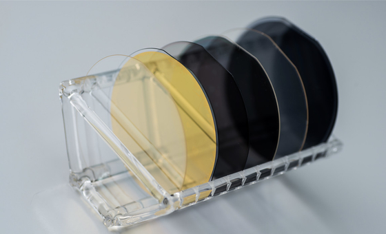2 inci 3 inci 4 inci LNOI LiNbO3 Wafer Lithium Niobate Lapisan Film Tipis Pada Substrat Silikon