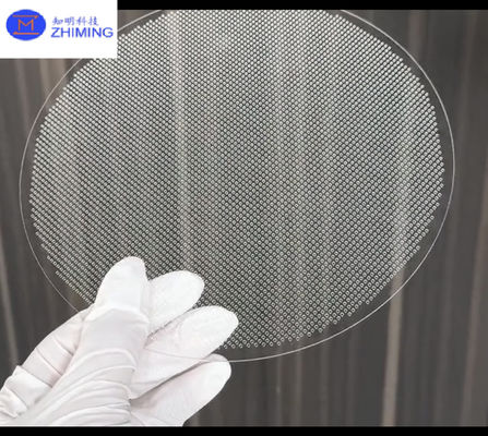 Melalui vias kaca (TGV) untuk JGS1 JGS2 safir corning glass untuk Sensor Manufacturing and Packaging