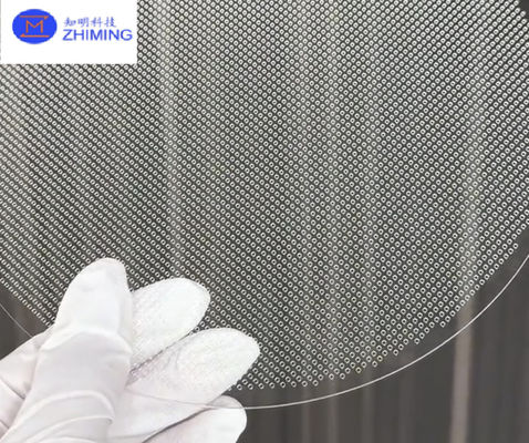 Melalui vias kaca (TGV) untuk JGS1 JGS2 safir corning glass untuk Sensor Manufacturing and Packaging