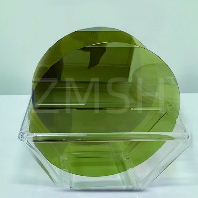 SiC Wafer 4H N Tipe 8 inci Produksi kelas Dummy kelas Disesuaikan Sisi ganda dipoles Silicon Karbida Wafer