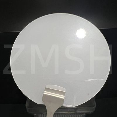 Sapphire Wafer 4 inci DSP SSP 0001 C Pesawat Terima Custom Axis Monocrystal Al2O3