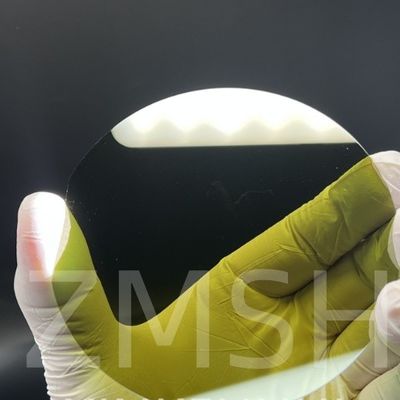 4H N tipe Semi tipe SiC Wafer 6inch 12inch SiC Wafer SiC substrat ((0001) Double Side Polished Ra≤1 nm kustomisasi