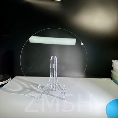 Sapphire Wafer 12inch AL2O3 Disesuaikan DSP SSP C pesawat A pesawat M pesawat LED Sapphire substrat