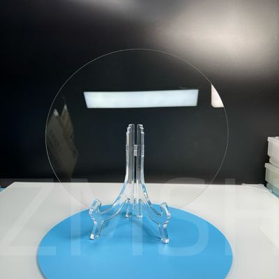Sapphire Wafer 12inch AL2O3 Disesuaikan DSP SSP C pesawat A pesawat M pesawat LED Sapphire substrat