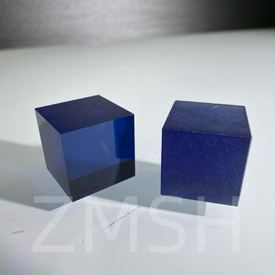 Pertanian buatan Berwarna Doped Sapphire AL2O3 Metode CZ Disesuaikan Ruby Blue Padparadscha