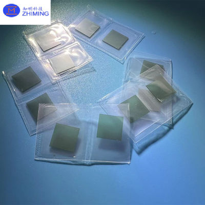 SIC Square Substrate 5×5 10×10 350um Off Axis: 2.0°-4.0° Ke arah Produksi Grade