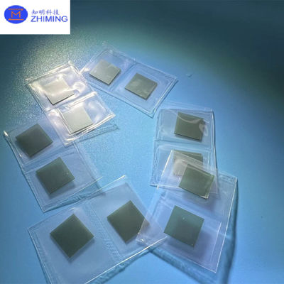SIC Square Substrate 5×5 10×10 350um Off Axis: 2.0°-4.0° Ke arah Produksi Grade
