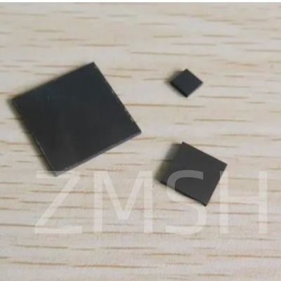 5×5mm 10×10mm SiC Wafer 4H-P 6H-P 3C-N tipe Produksi Berkualitas Penelitian Berkualitas Dummy