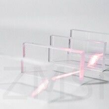 Sapphire Optical Windows AL2O3 Bulat persegi panjang Polishing AR Coating Personalisasi
