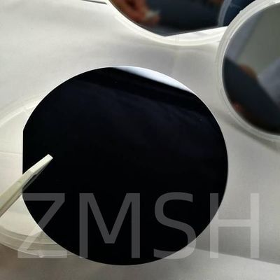 8 inci GaN-on-Si Epitaxy Wafer 110 111 110 N tipe P tipe kustomisasi Semikonduktor RF LED