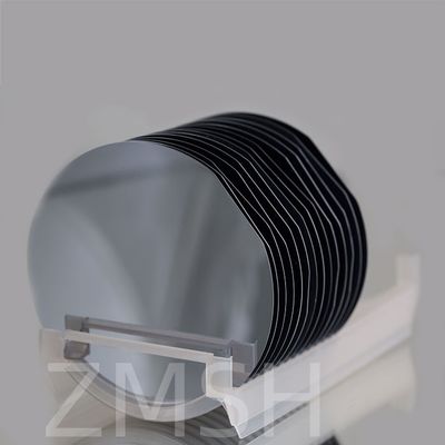 8 inci GaN-on-Si Epitaxy Wafer 110 111 110 N tipe P tipe kustomisasi Semikonduktor RF LED