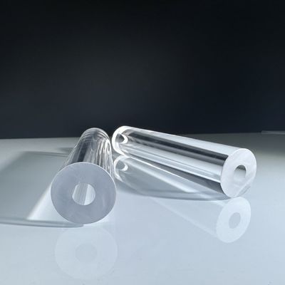 Tabung Safir Sintetis Industri Disesuaikan Kristal Al2O3 Dipoles