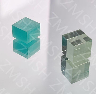 Sapphire Gemstone Bahan baku Laboratorium Made Olive Green Soft Mint Green Emerald Green Untuk Perhiasan