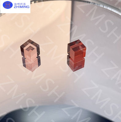 Sapphire Raw Gemstone Lab Made Padparadscha Sapphire Rose Sapphire Kekerasan Tinggi Untuk Tujuan Perhiasan