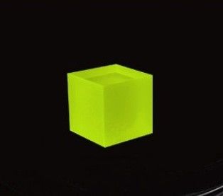 Ce:LuAG Scintillation Crystal Cerium doped Lutetium Aluminium Densitas tinggi Waktu pembusukan cepat PET