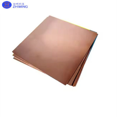 Substrat tembaga single crystal Cu wafer 5x5x0.5/lmm 10x10x0.5/1mm 20x20x0.5/1mm a=3.607A