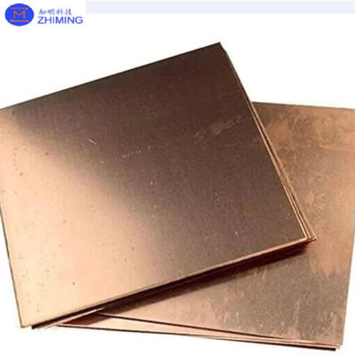 Substrat Tembaga Wafer Cubic Tembaga / Substrat 100 110 111 Orientaiton SSP DSP Kemurnian 99,99%