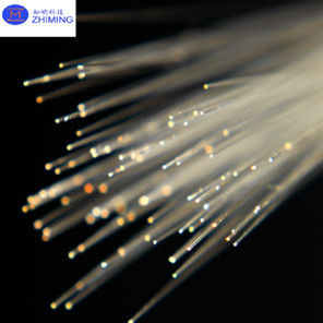 Sapphire fiber optic Dia 25-500um Fiber orientasi sumbu C Transmittance > 80% High Radiation Resistance