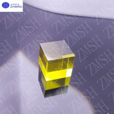 Lemon Kuning Sapphire Batu permata sintetis Lemon Kuning Bahan baku untuk membuat perhiasan Kekerasan Mohs 9