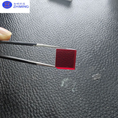 Ruby sintetis bahan safir batu permata mentah safir 99,999% Batu permata yang tidak diobati Safir merah mentah