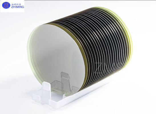 Ketebalan Wafer SiC 4H-N 8 inci 500±25μm Atau Produk Dummy N-Doped Berkualitas Penelitian