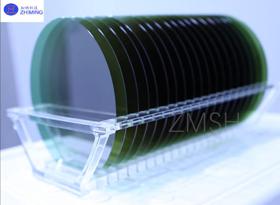 Ketebalan Wafer SiC 4H-N 8 inci 500±25μm Atau Produk Dummy N-Doped Berkualitas Penelitian
