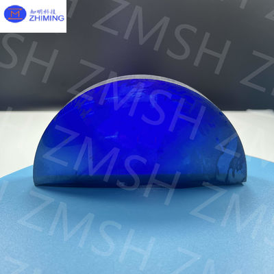 Royal Blue Moissanite Raw Single Crystal Silicon Carbide Dalam Industri Perhiasan Dibuat di Laboratorium
