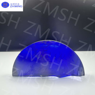 Royal Blue Moissanite Raw Single Crystal Silicon Carbide Dalam Industri Perhiasan Dibuat di Laboratorium
