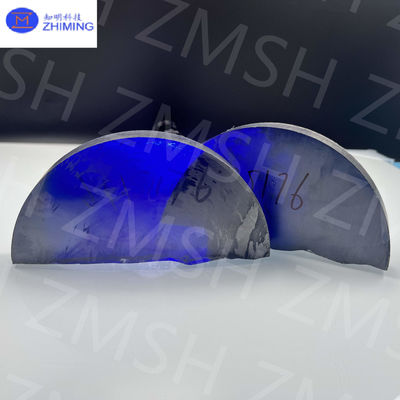 Royal Blue Moissanite Raw Single Crystal Silicon Carbide Dalam Industri Perhiasan Dibuat di Laboratorium