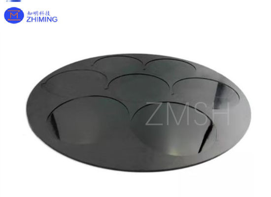 SiC Keramik Tray Plate Wafer Holder Untuk Proses Etching ICP Dalam Pengolahan Pertumbuhan Epitaxial