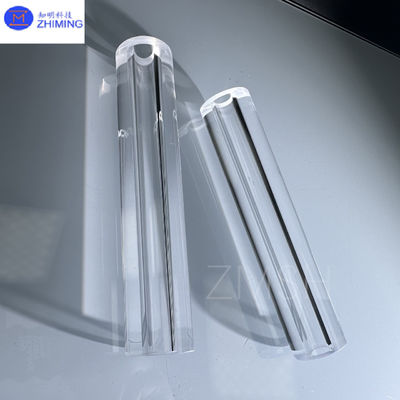 Tabung Sapphire Termocouple Protection Tube Aluminium Oxide Tabung Sapphire Polished