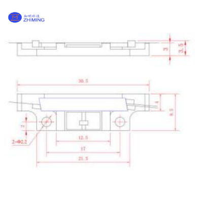 Lithium Niobate (LiNbO3) Y-Waveguide Modulator / Low Vπ 3.5V / High PER 25dB / Kompatibel dengan FOG, FOCT, Komunikasi Kuantum
