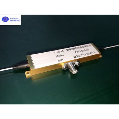 1000nm Phase Modulator Low Vπ, Toleransi Daya Tinggi, Desain Polarizasi Tunggal untuk Sensing Serat & Komunikasi Optik