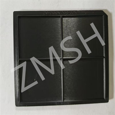 4inch 6inch 8inch Polypropylene Multi Wafer Box Silicon Carrier Container Box Warna Gelap